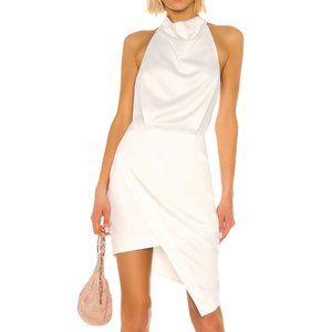 NWT ELLIATT Camo Dress in White from Revolve | Size Large